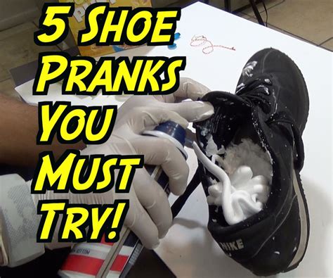 fake stealing shoes prank|5 Cruel Shoe Pranks You Can Do at Home! .